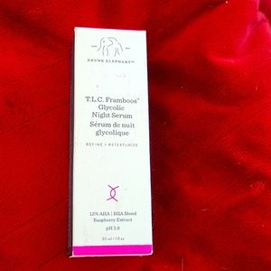 NEW IN BOX DRUNK ELEPHANT T.L.C. Framboos Glycolic Night Serum 30ML